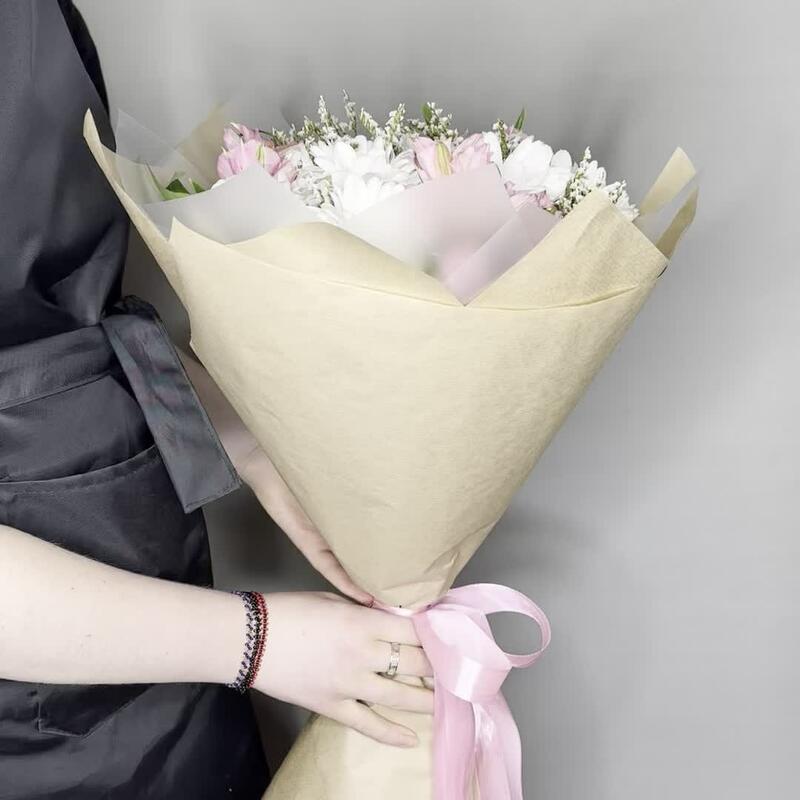 розовые альстромерии и лимониум. WISTERIA FLOWERS розовые альстромерии и лимониум. WISTERIA FLOWERS